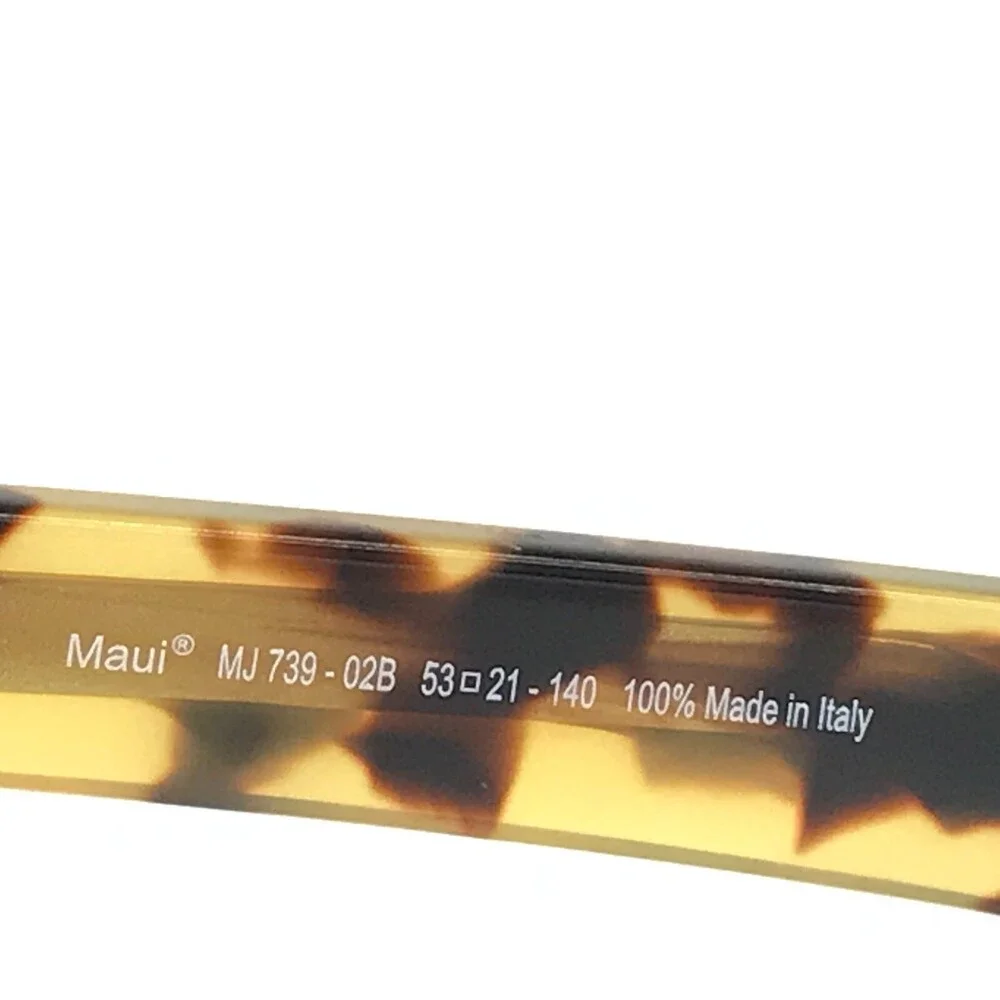 Maui Jim Sunglasses Heliconia MJ739-02B Black Tortoise with Neutral Gray Lenses